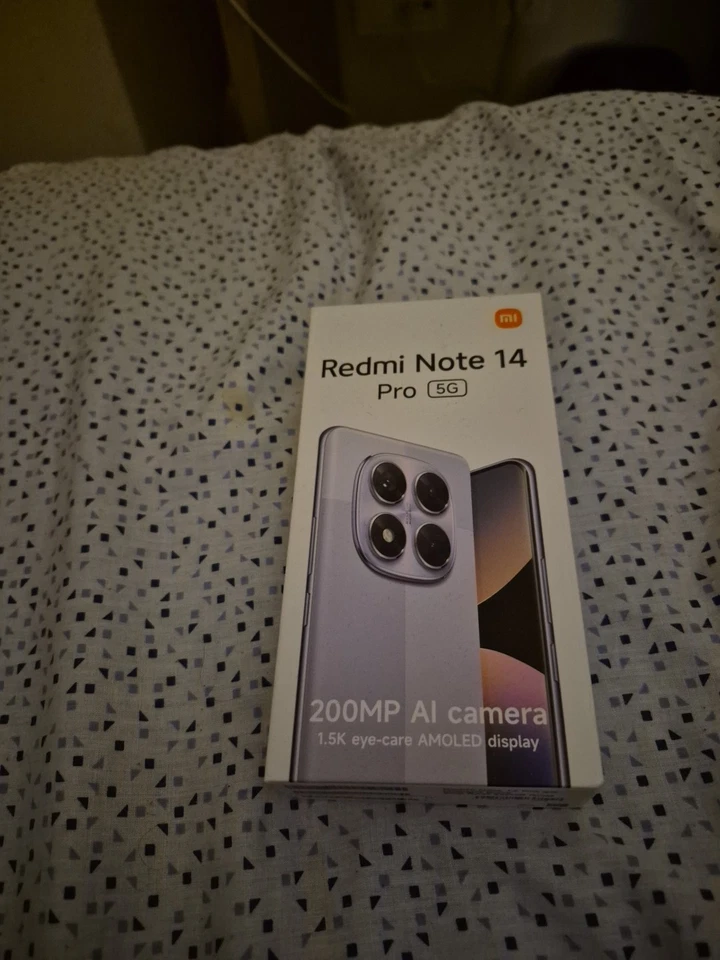 Xiaomi Redmi Note 14 Pro  5G 8GB RAM 256GB Dual-SIM midnight black - Nuevo - Imagen 3 de 4