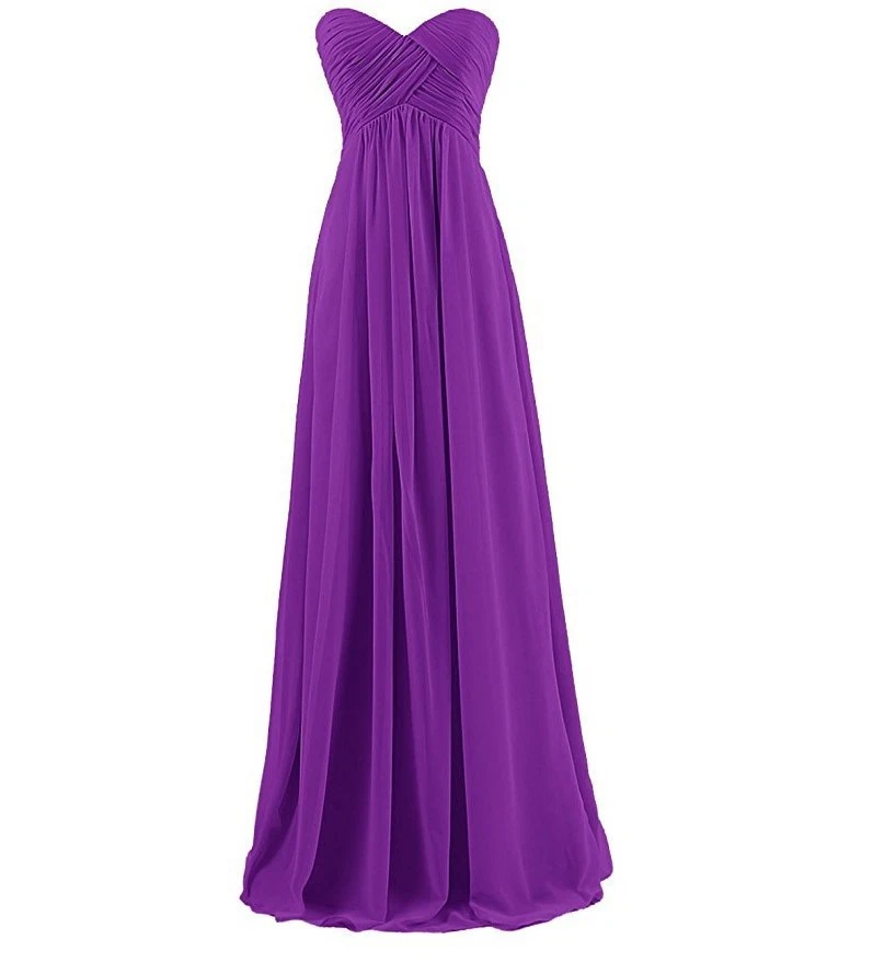 purple bridesmaid dresses ebay A-line Spaghetti Straps Purple Tulle Long Custom Bridesmaid Dresses , BN1224