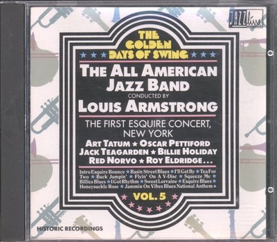 All American Jazz Band Conducted By Louis Armstrong Golden Days of Swing Vol. 5