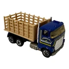 Vintage Hot Wheels 1981 Ford Dump Truck Sunset Trucking Blue Semi Excellent