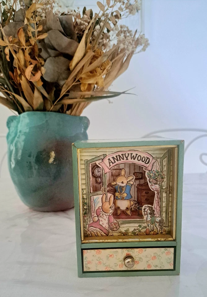 Boite à musique ANNYWOOD petit lapin dansant TROUSSELIER SARL - Photo 2/4
