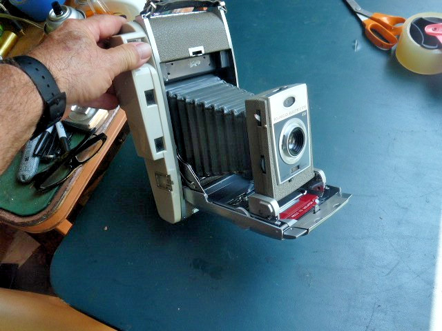 Vintage Polaroid Electric Eye 850 Land Camera - Untested