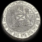 24g .999 Daniel Carr 1622 Atocha Shipwreck 400th Anniversary 8 Reales Silver Cob