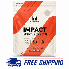 MyProtein Impact Whey Protein Unflavored 4.3 lb (1.95kg) High Protein Powder  11.51 per gallon