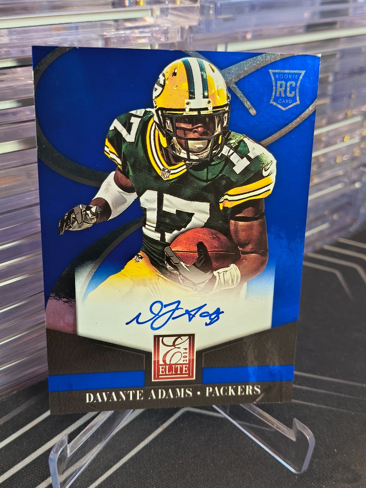 Davante Adams Panini Elite Rookie Autographs #12 Base