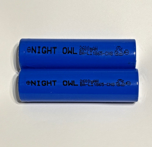 2 X Original Batteries 2600 mAh BA-LI1865-CN8 for Night Owl BWNIP2 series Camera