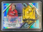 2018 Topps Chrome UEFA Luuk de Jong Champions League Debuts Auto #38/50