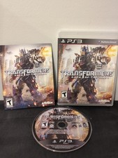 Transformers Dark of the Moon (PlayStation 3, 2011) Complete w/ Manual Free Ship