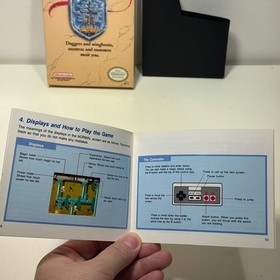 Nintendo Faxanadu NES Videojuego Caja CIB Cartucho Manual Hudson Soft