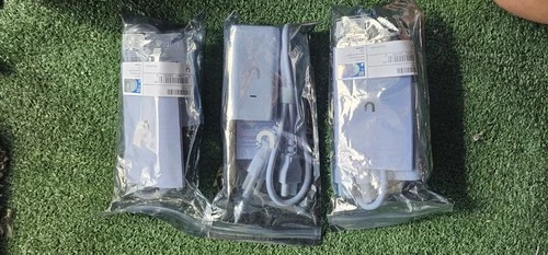 Ubiquiti Networks UniFi U-POE-af Injector UPOE af With 3-Prongs Power Cord-QTY 3
