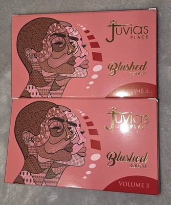 Juvias Place Blushed Rougie Blush Vol 3 NEW IN BOX Pack of TWO