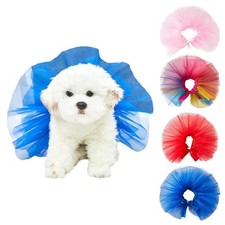 Dog Pet Costume Party Dress Cat Princess Clothes Elegant Tutu Skirt Halloween
