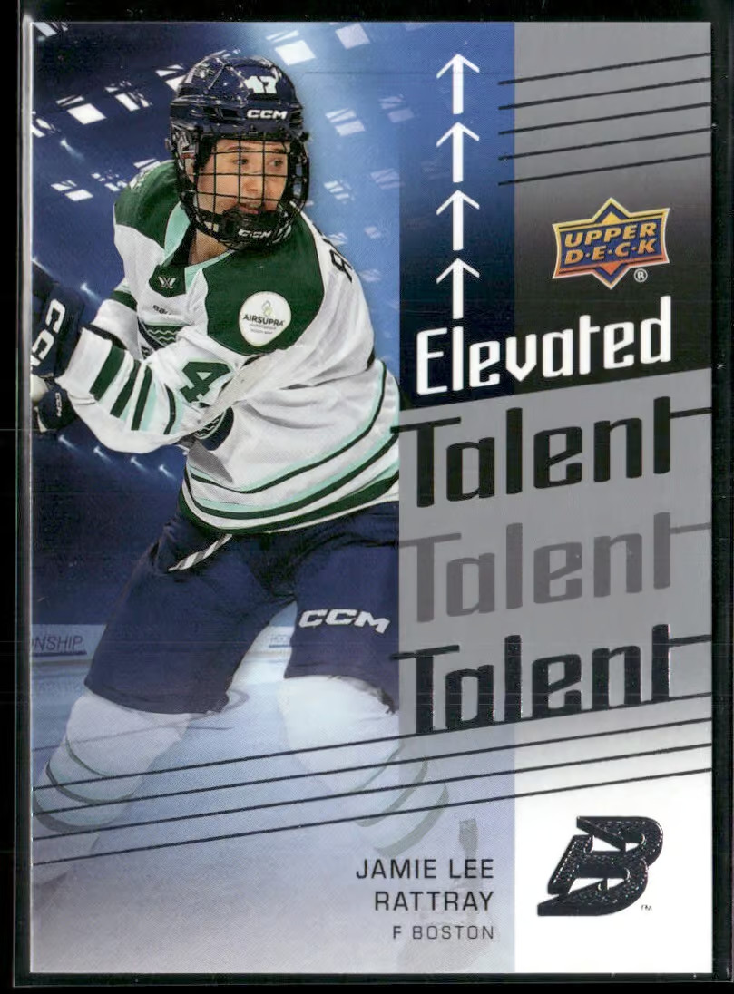 2024-25 Upper Deck PWHL Jamie Lee Rattray #ET-5 Elevated Talent