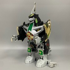 Mighty Morphin Power Rangers Figura de Acción Dragonzord incompleta Verde 1993