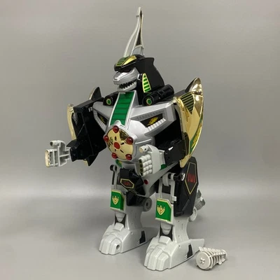 MIGHTY MORPHIN POWER RANGERS INCOMPLETE GREEN RANGER DRAGONZORD 1993 BANDAI TOY - Image 1 of 4