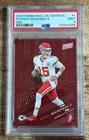 2024 PANINI NSCC SILVER PACK PATRICK MAHOMES #1 RED - PSA 9 MINT