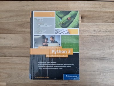 Python 3 von Johannes Ernesti (2020, Gebundene Ausgabe)