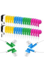 120 Pack Bulk Earbud Headphones Multi Colors Earphones