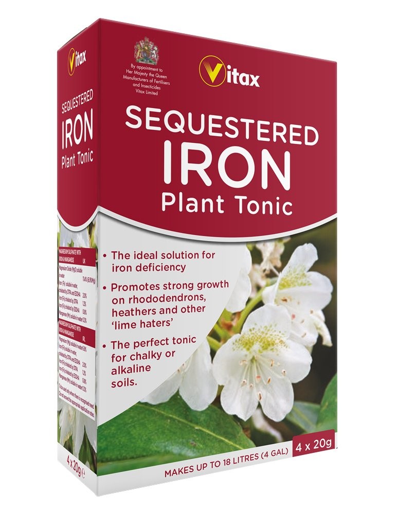Vitax Sequestered Iron Plant Tonic 4 X 20G [5Sqi20] - Image 5