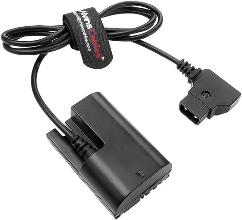 Câble d'alimentation batterie factice Alvin's Cables D-tap toLP-E6P pour Canon EOS R5 Mark ll