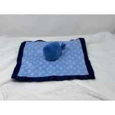 Cloud Island WHALE 13" by 13" Lovey / Security Blanket