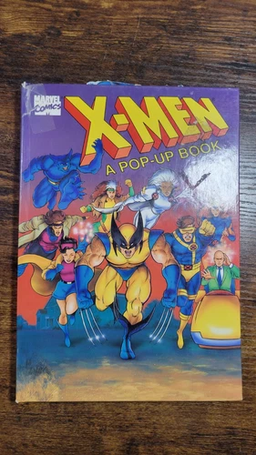 Vintage 1994 Marvel Comics X-MEN POP-UP BOOK (Acceptable)