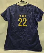 Caitlin Clark Indiana Fever WNBA T-Shirt Blue Size:M Short Sleeve