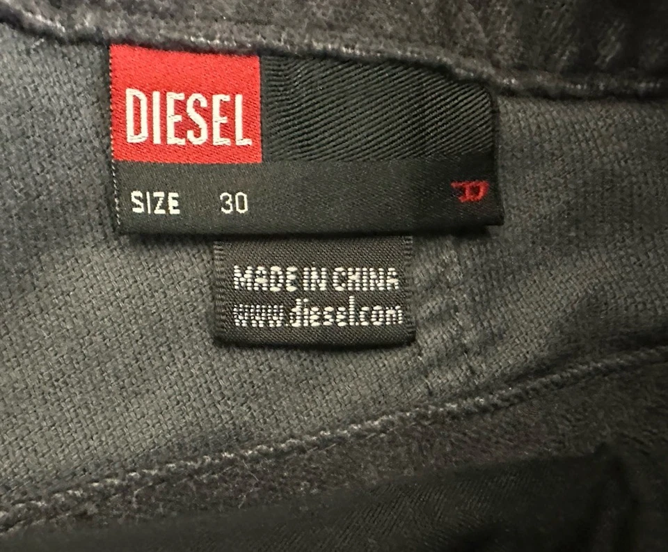 Diesel Industry Paracaídas Botón Mosca Dibujo Cuerda Pantalones Para Hombre Talla 30 X 32 Foto 4 de 4