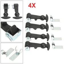 4pcs Rubber Bonnet Catch Strap Latch Panel Fastener Car Horsebox Trailer 112mm