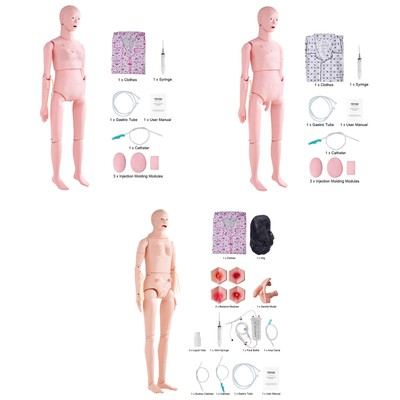 #ad #ad Male Female Manikin Model Anatomical Nursing Training Patient Care Teach $140.99