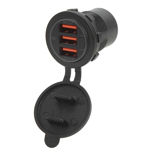 Stacja ładowania samochodowego 3 porty USB ładowarka samochodowa USB odporna na zwarcie - Zdjęcie 3 z 22