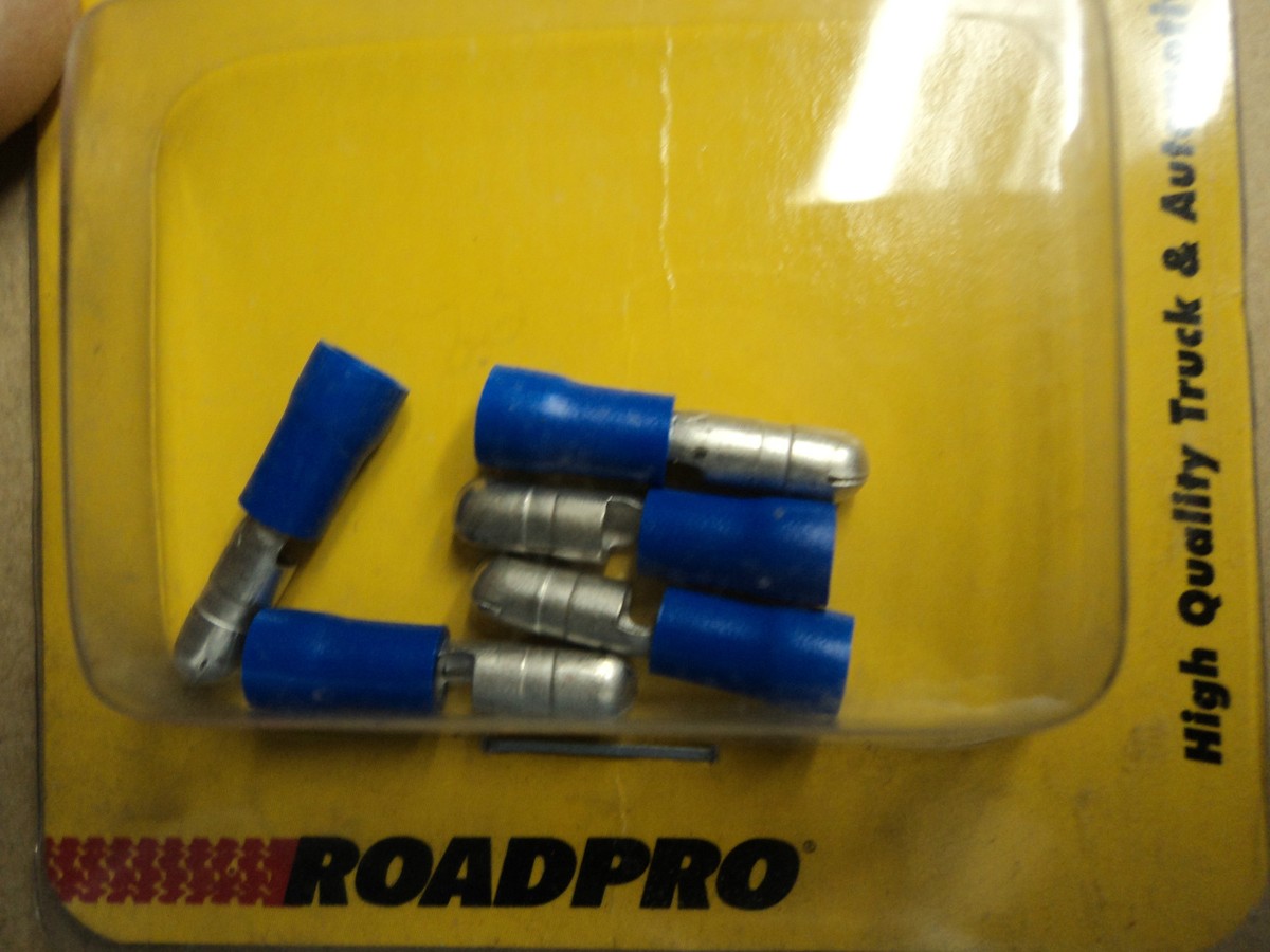 ROADPRO 16-Gauge to 14-Gauge Bullet Quick Connectors - .157