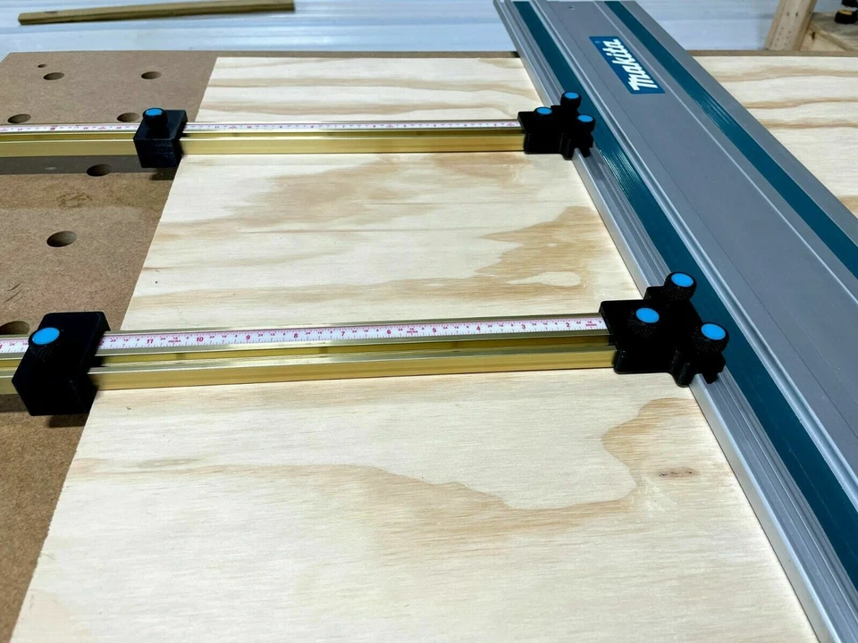 Guías paralelas para rieles guía Makita y sierras de oruga por ToolCurve Foto 3 de 4