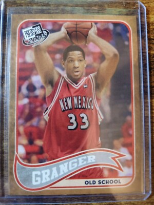2005 Press Pass Danny Granger Old School Rookie RC #OS 9 New Mexico Lobos