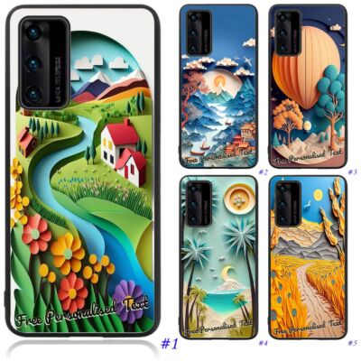 Personalised Text Back Case for Huawei Mate 40 30 20 10 Pro Y5 Y6p Y7p Y9 Prime