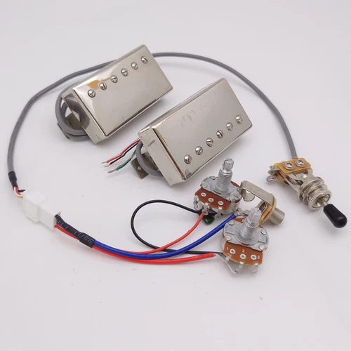 For Gibson Guitar Pickups BB1 BB2 Alnico II Humbucker 1V1T Harness 4-wire Set