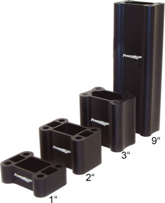 POWERMADD/COBRA Riser Block Pivoting 3'' Universal 45403