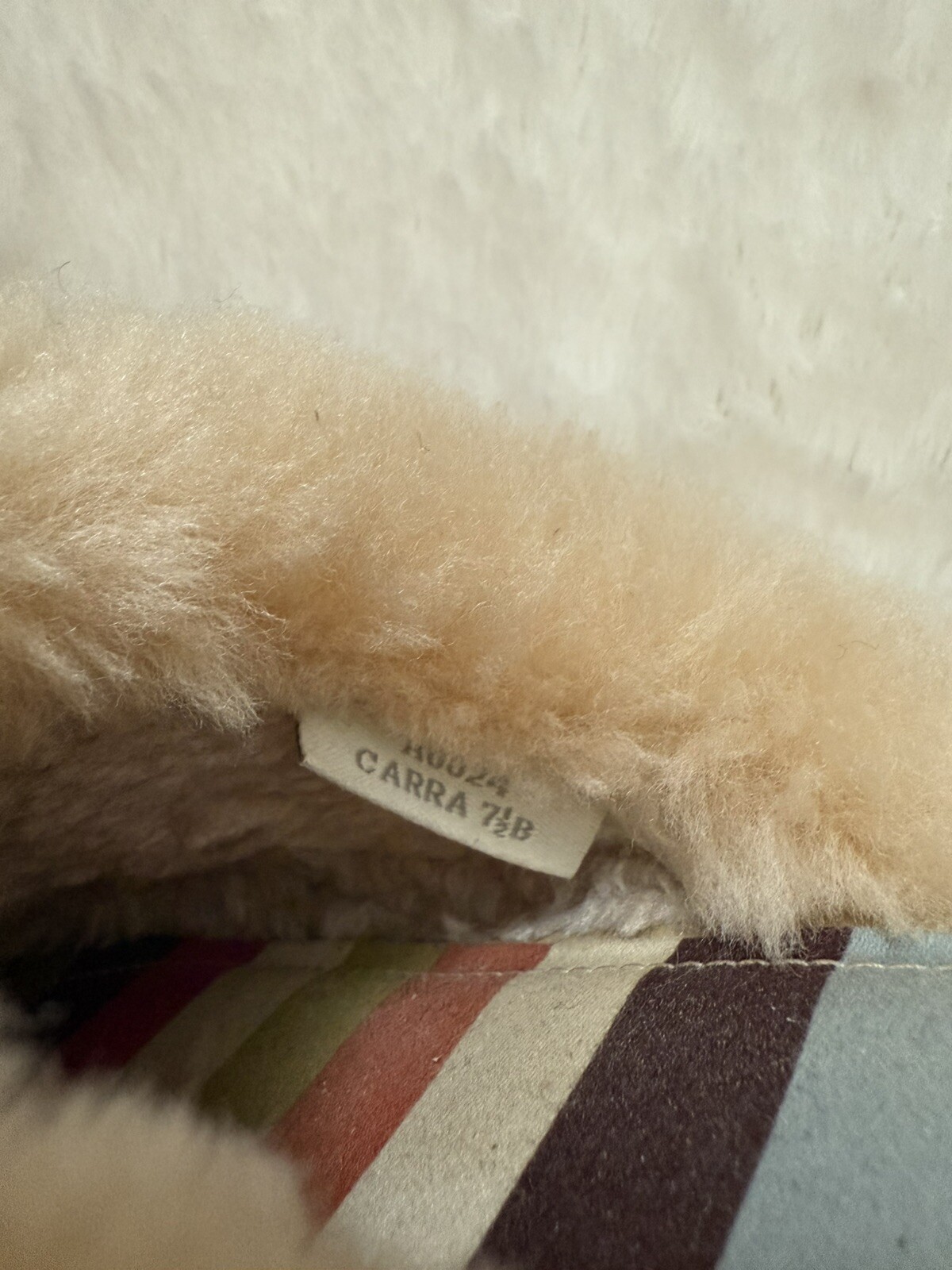 PANTOFOLA D’ORO Coach Ciabatte da donna CARRA 7 1 2 firmate C con bordo in pelliccia goffrata