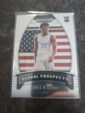 Panini Prizm 2020-21 Rookie Global Prospects James Wiseman RC Card# 97. rookie card picture