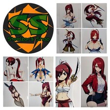 Fairy Tail - Erza Scarlet - Water-Resistant Vinyl Sticker
