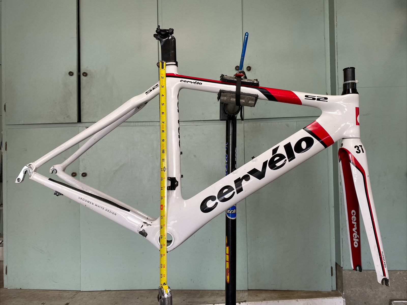 Cervelo S2 Carbon Fiber Frame Set, Aero Carbon Fiber Seat Post