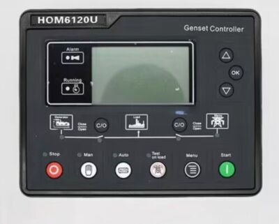 1pc HOM6120U generator controller diesel control panel module replace HGM6120K