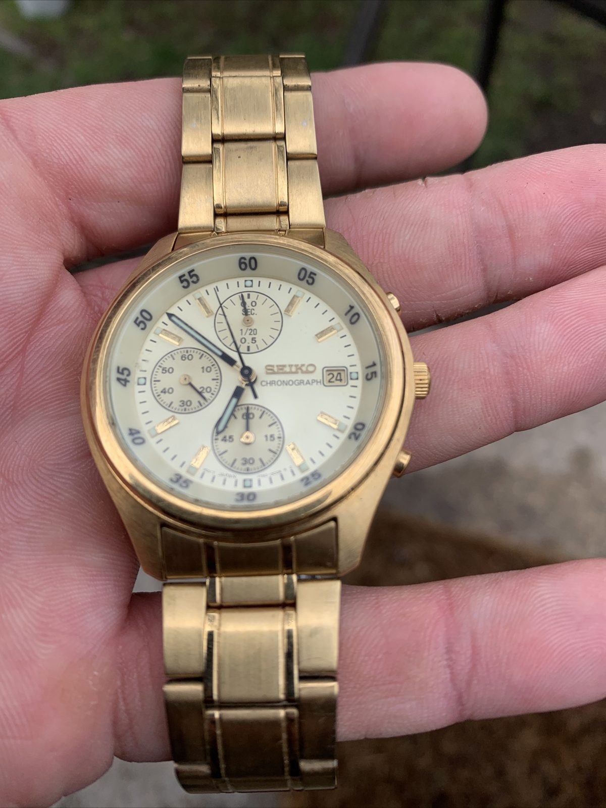 Seiko chronograph eBay