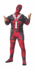 Deadpool Deluxe-Adult Costume - New 