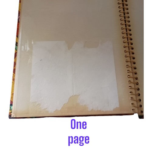 MCM Photo Album Scrapbook Flower Power Mod VINTAGE Spiral Bound Floral Hippie - Picture 5 of 14