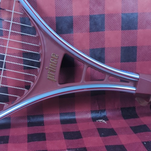 VTG Prince Classic II 2 Aluminum Tennis Racket w/ Original Racquet Cover 4 1/4 - Bild 4 von 20