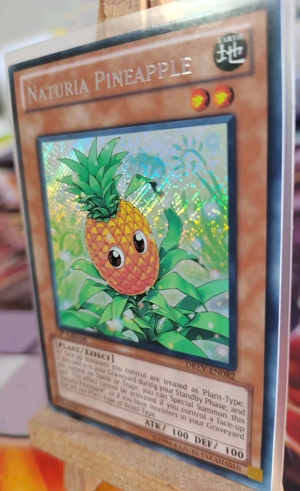 NATURIA PINEAPPLE - DREV-EN082 Secret Rare / 1st Edition Near Mint - Bild 3 von 4