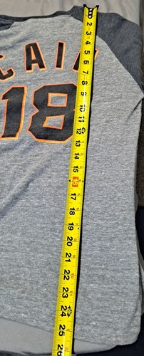 MLB Genuine Merchandise San Francisco Giants Women Matt Cain #18 Shirt Medium - Picture 7 of 9