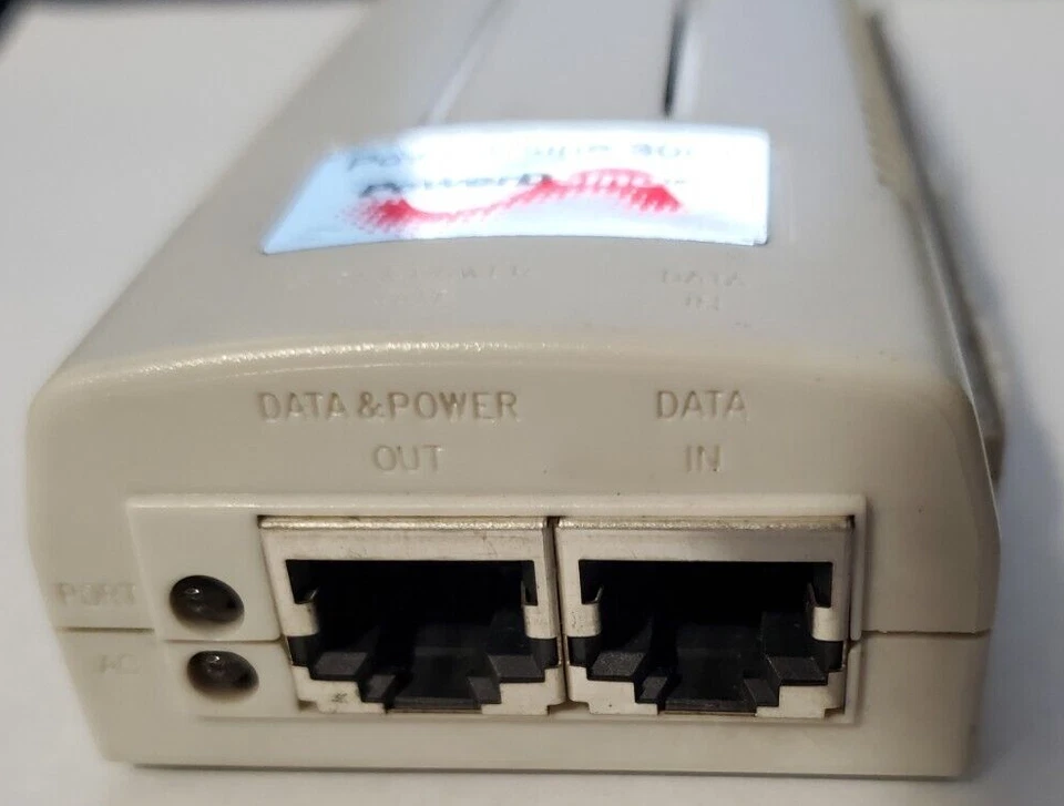 Genuine PowerDsine 3001 PoE Injector W/Power Cord Incl P/N PD-3001/AC 16.8 Watts - Image 3 of 4