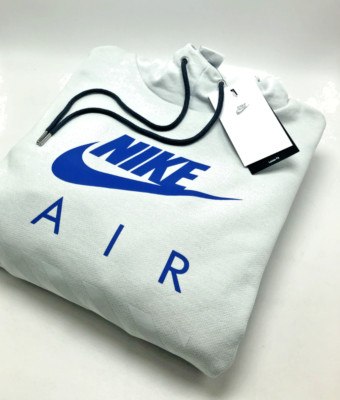 *NEW* MEN Nike Air Fleece Pull Over Hoodie Photon Dust/Smoke Grey (HJ0273 009) 